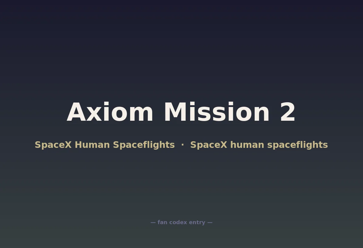 Axiom Mission 2