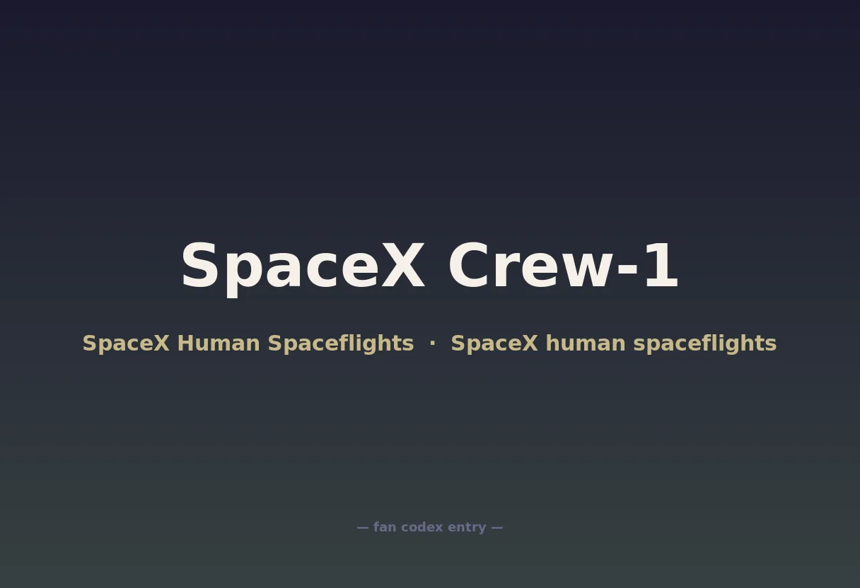 SpaceX Crew-1