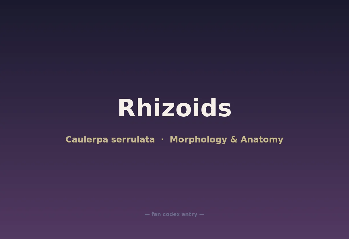 Rhizoids