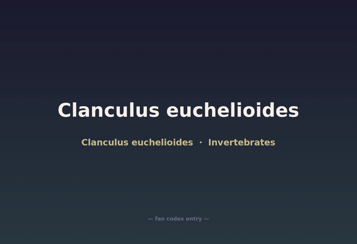 Clanculus euchelioides