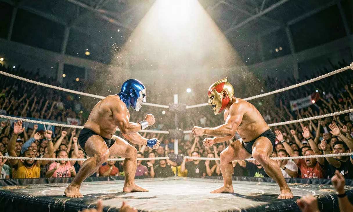 Cien Caras vs. La Máscara