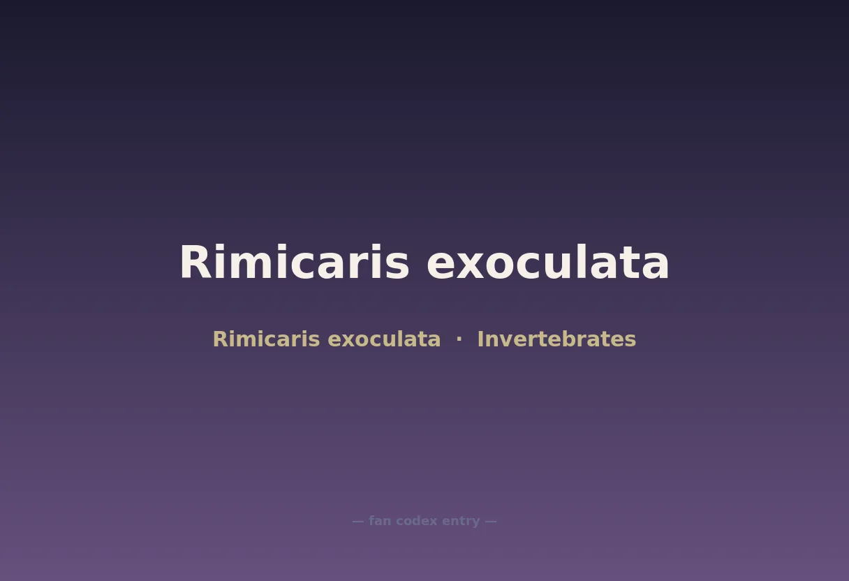 Rimicaris exoculata