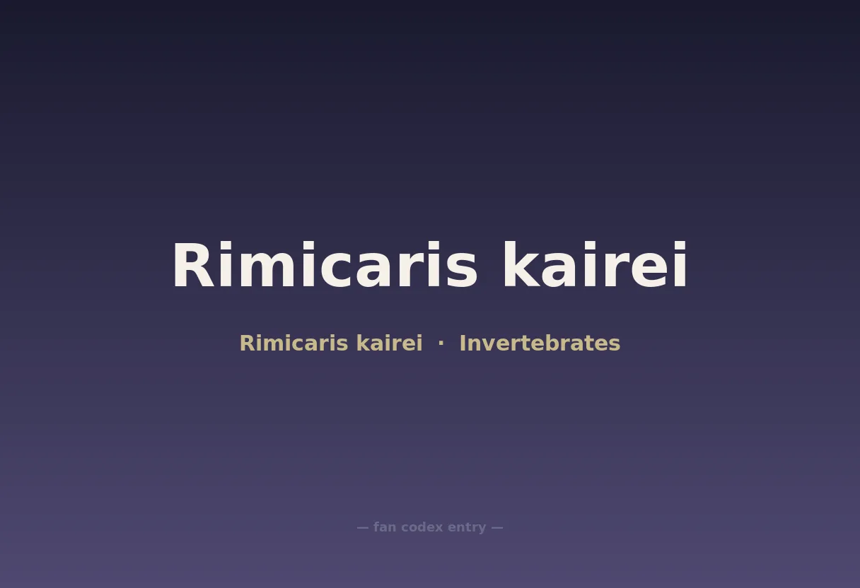Rimicaris kairei