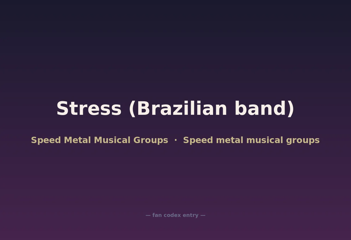 Stress (Brazilian band)