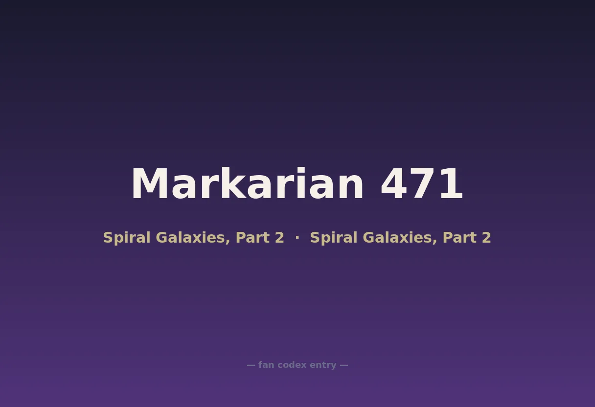 Markarian 471