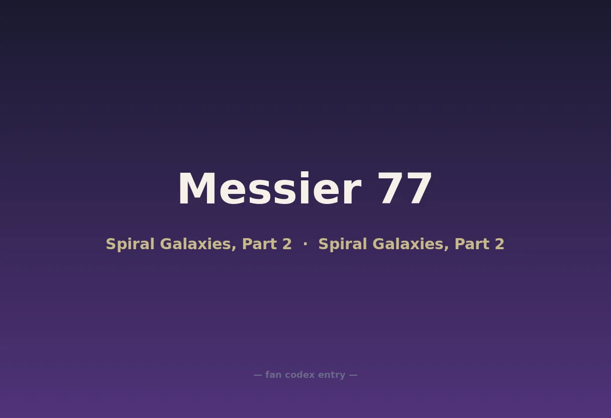 Messier 77