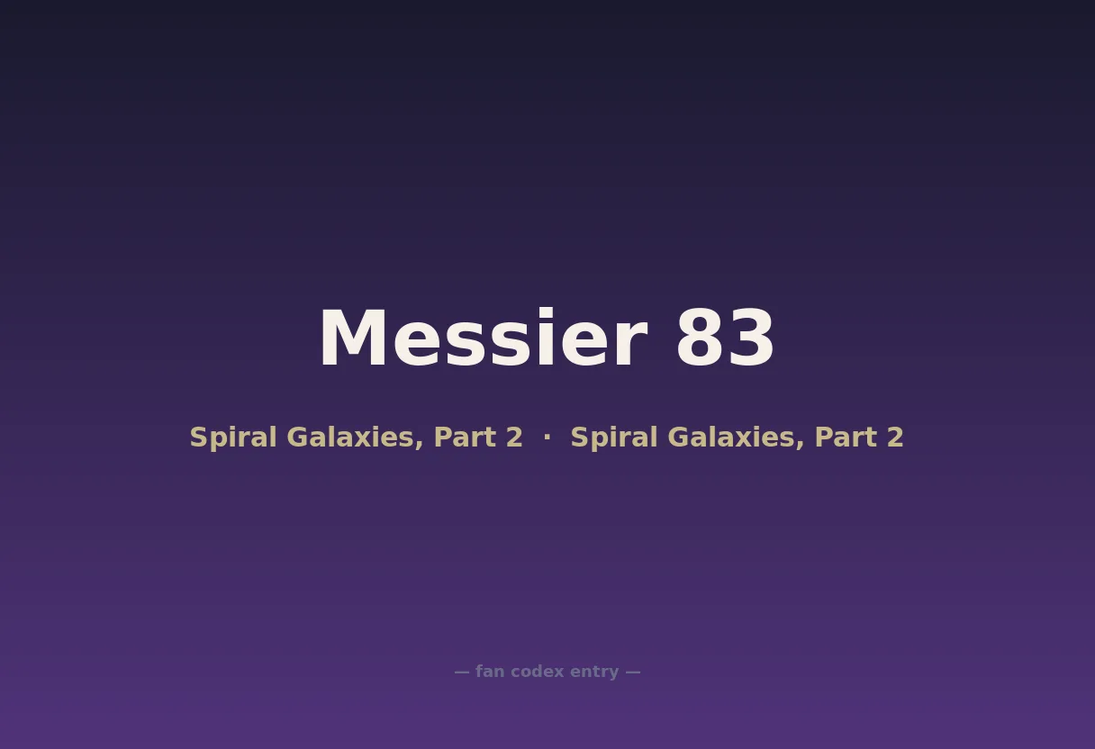 Messier 83