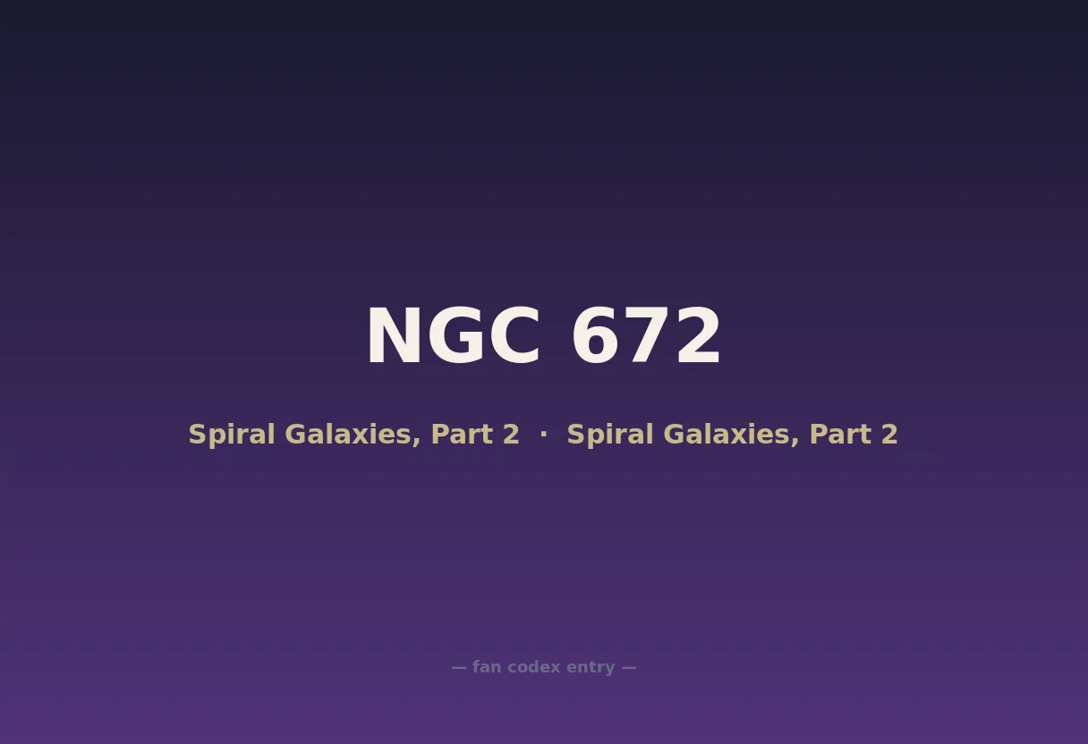 NGC 672