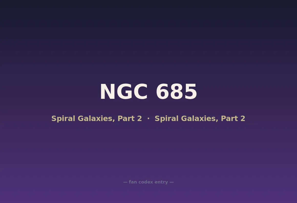 NGC 685