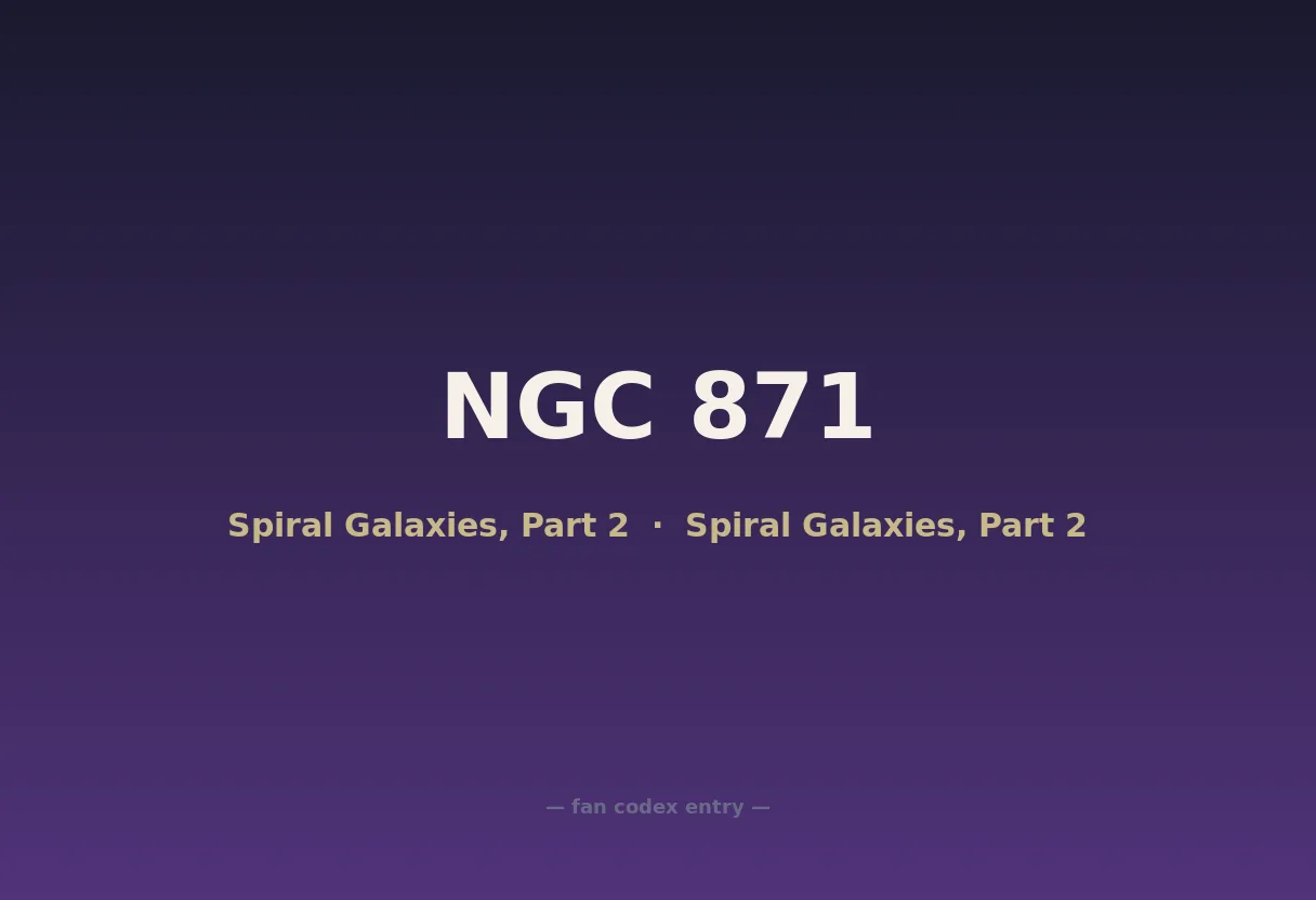 NGC 871