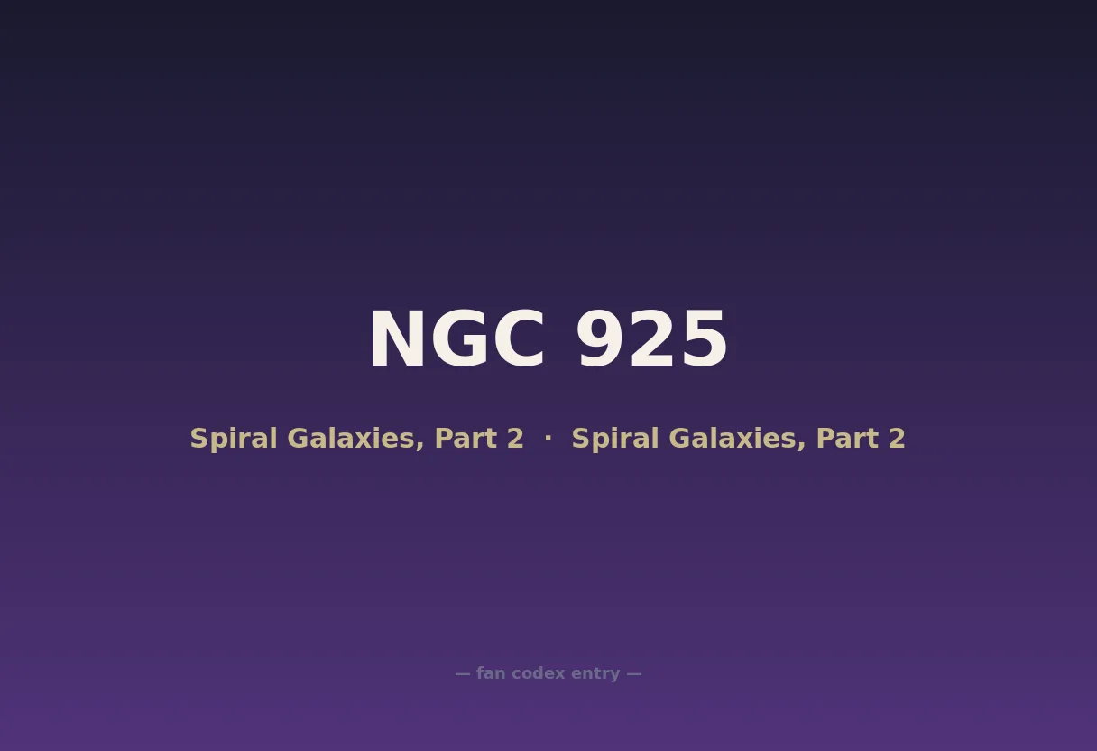 NGC 925