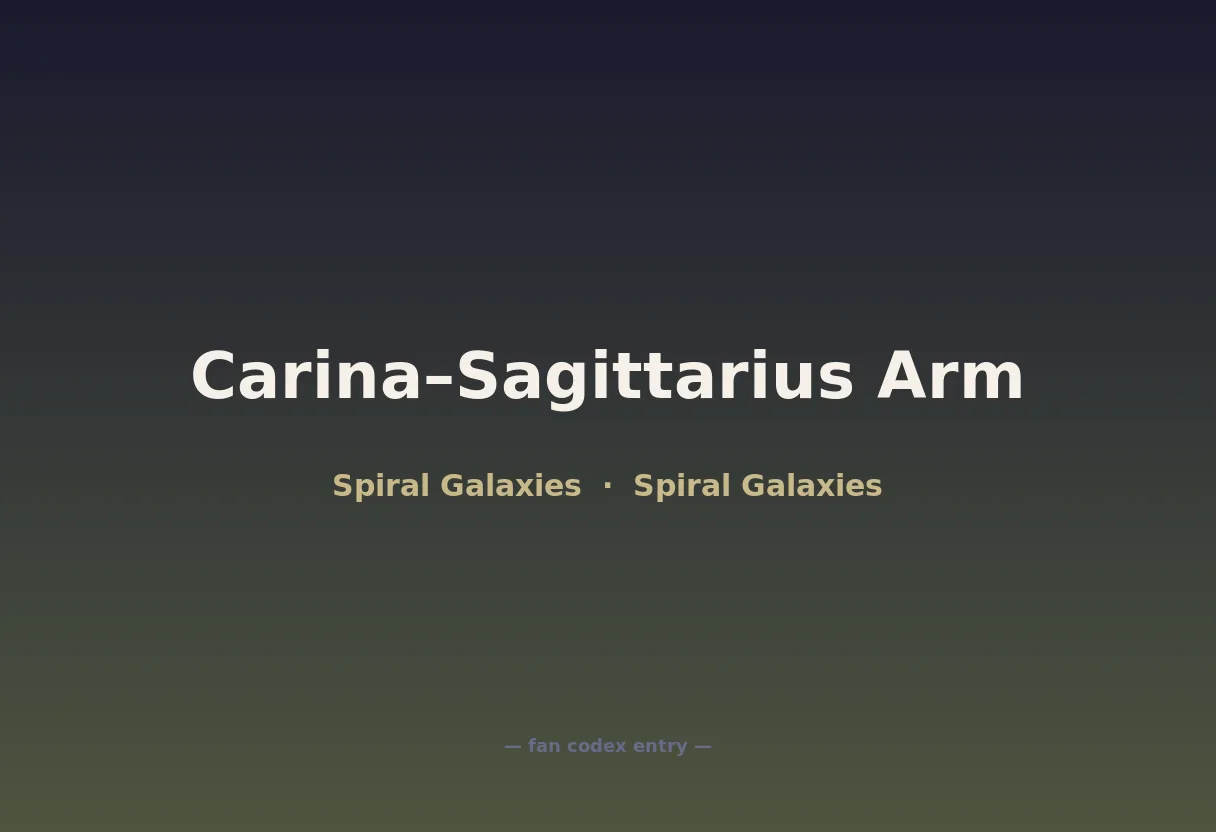Carina–Sagittarius Arm