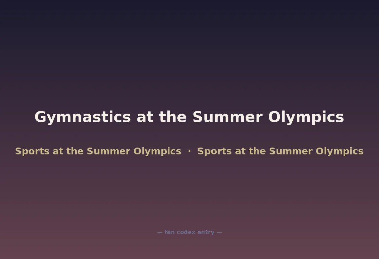 Gymnastics at the Summer Olympics