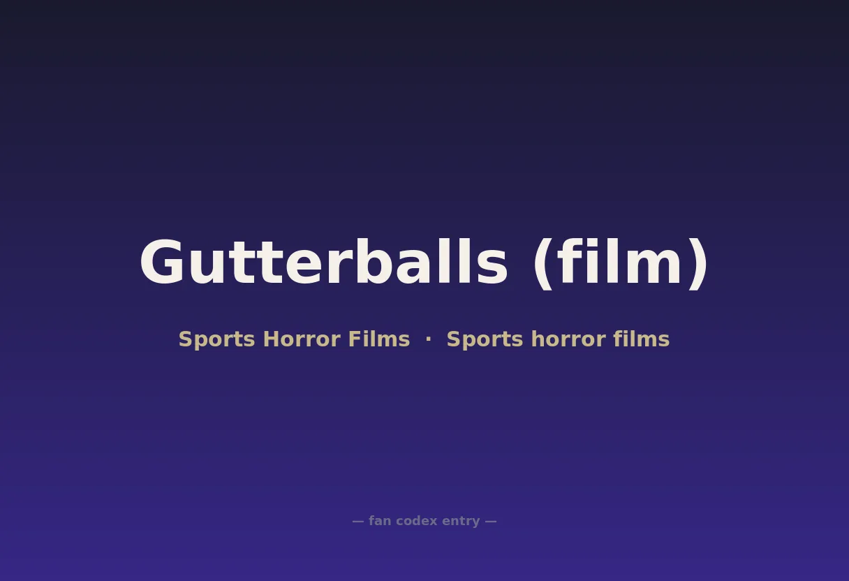 Gutterballs (film)