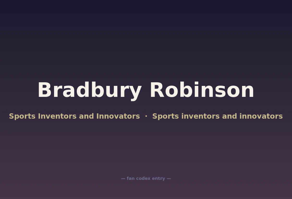 Bradbury Robinson