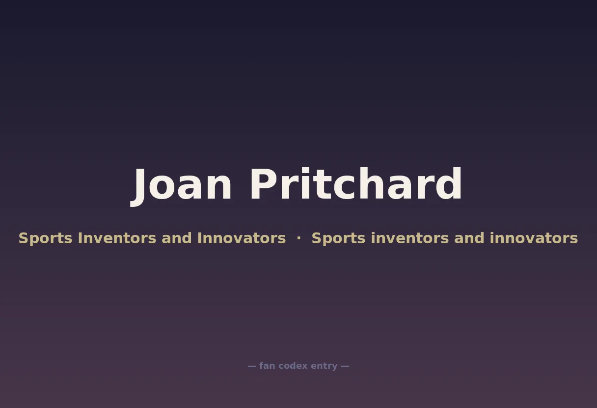 Joan Pritchard