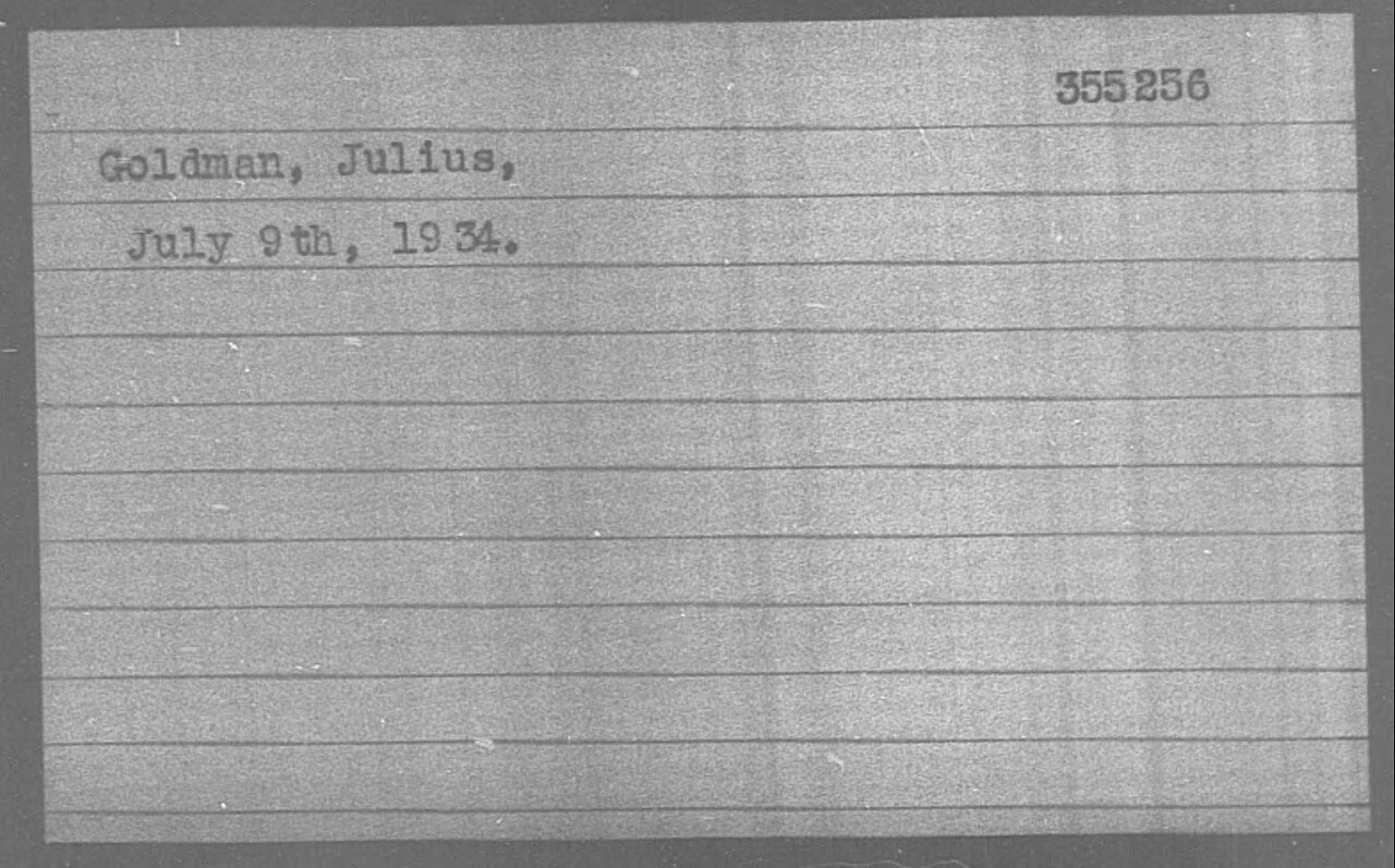 Julius Goldman