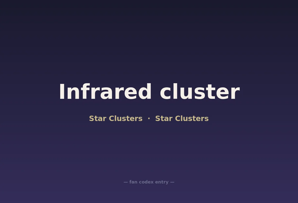 Infrared cluster