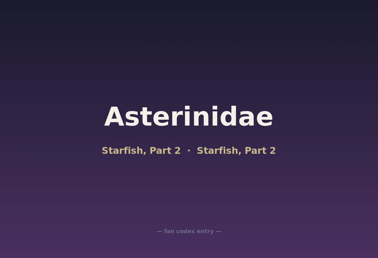 Asterinidae