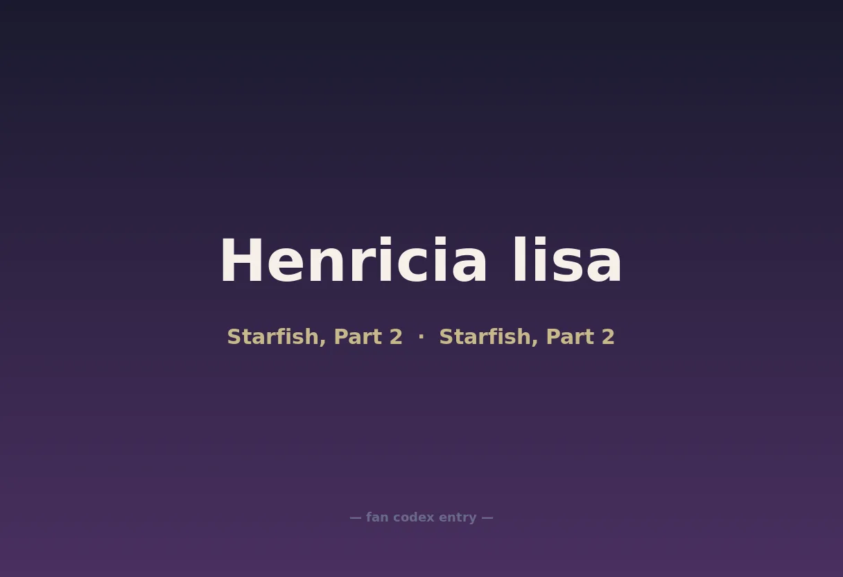Henricia lisa