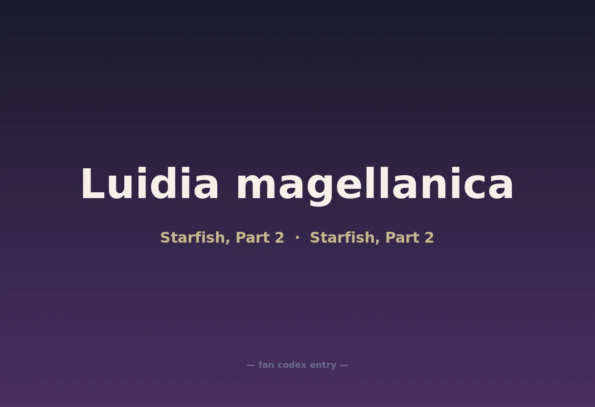 Luidia magellanica