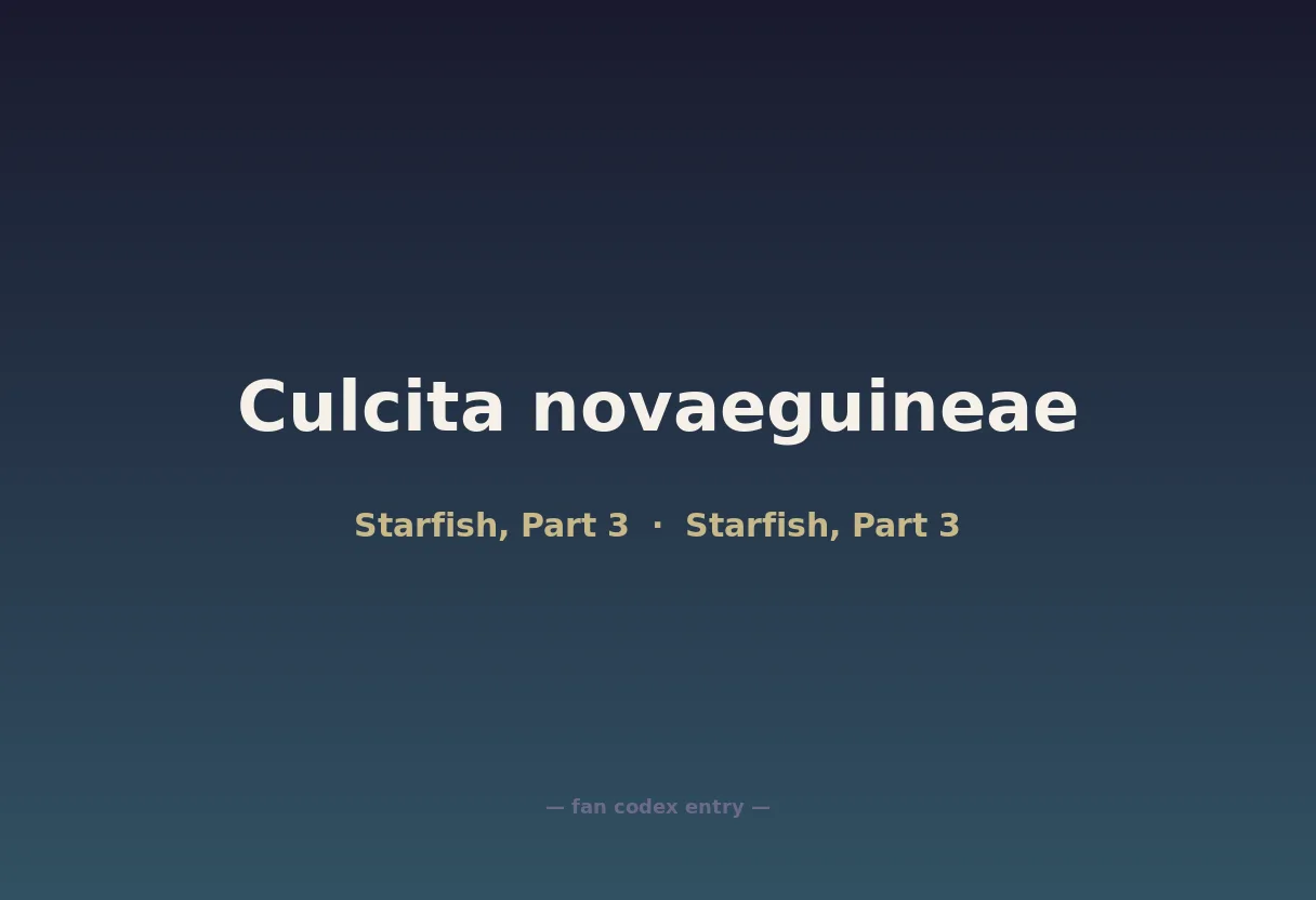 Culcita novaeguineae