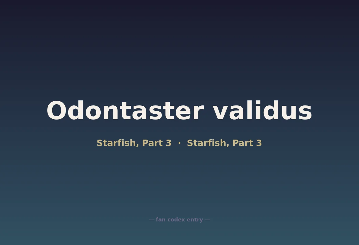 Odontaster validus