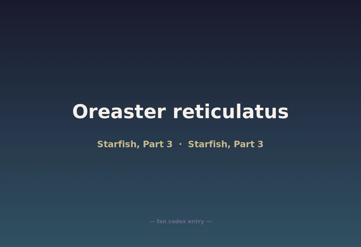 Oreaster reticulatus