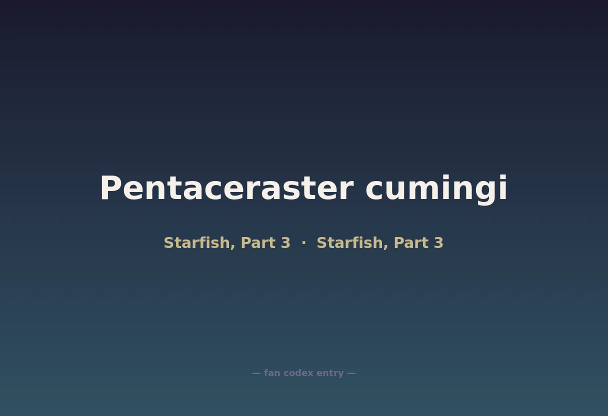 Pentaceraster cumingi