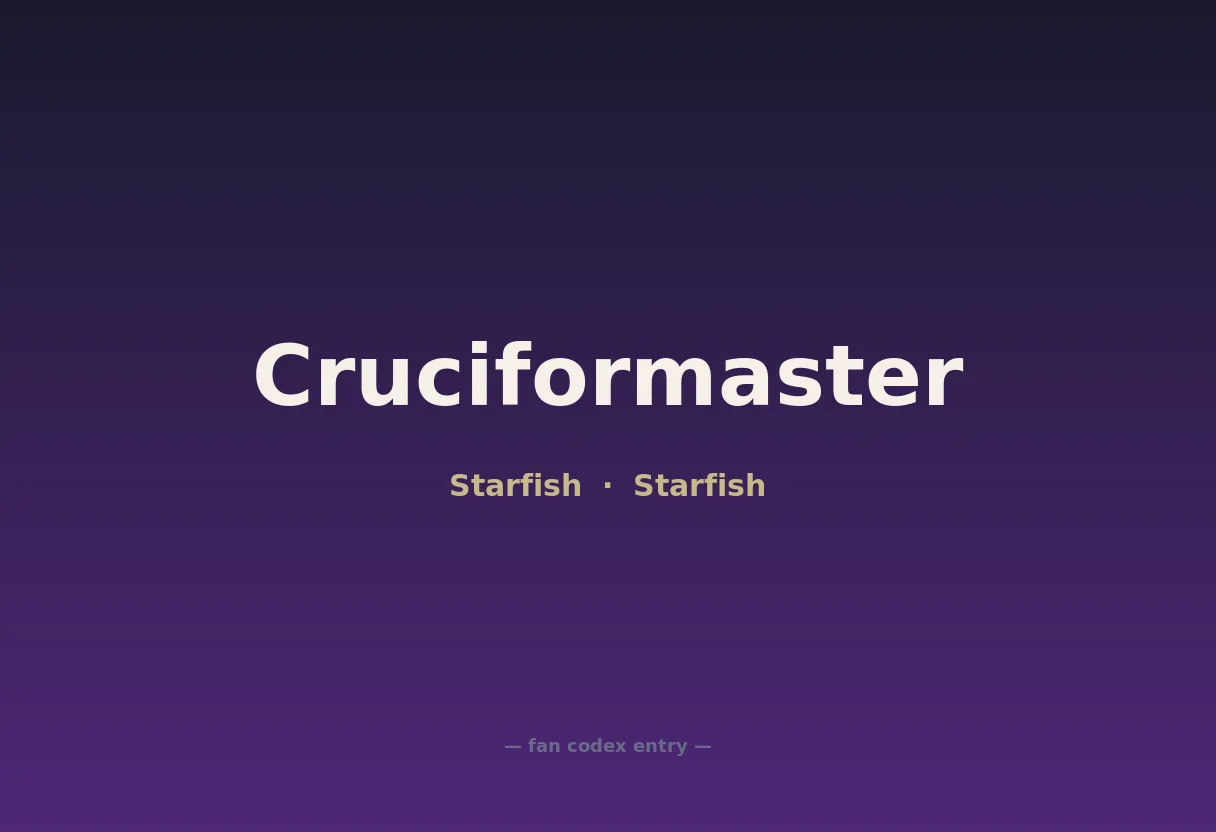 Cruciformaster