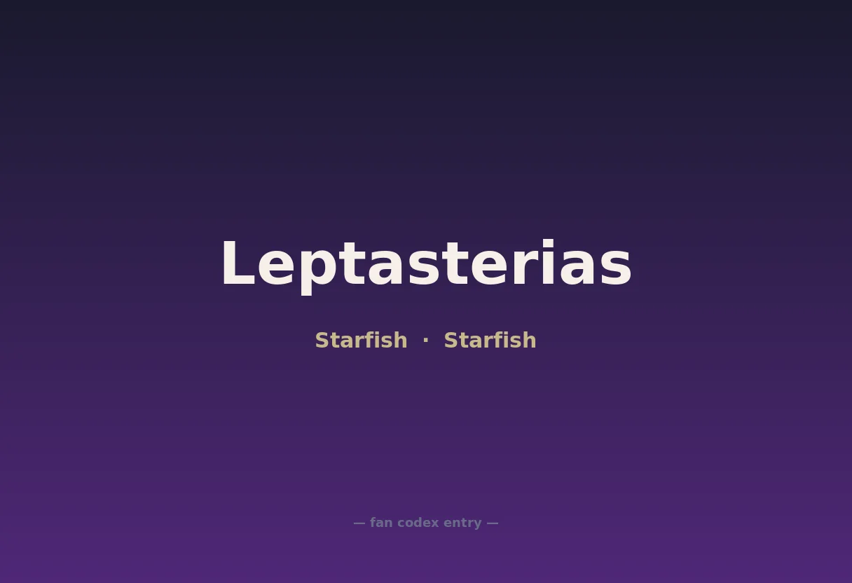 Leptasterias
