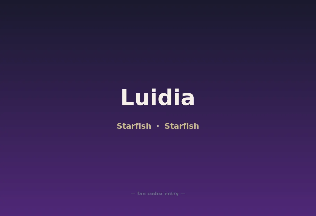 Luidia