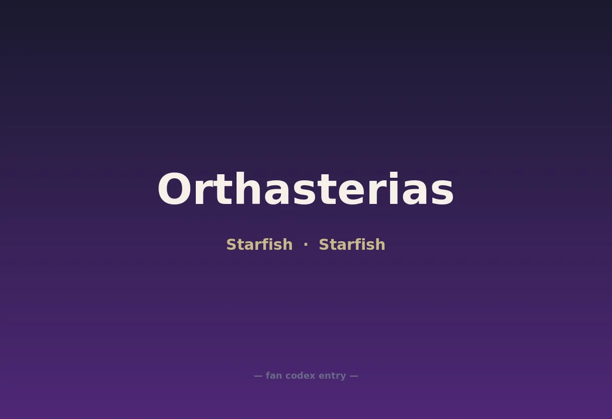 Orthasterias