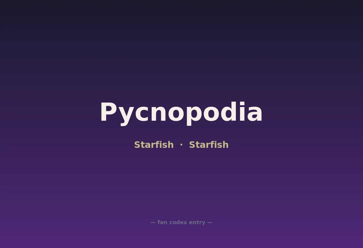 Pycnopodia