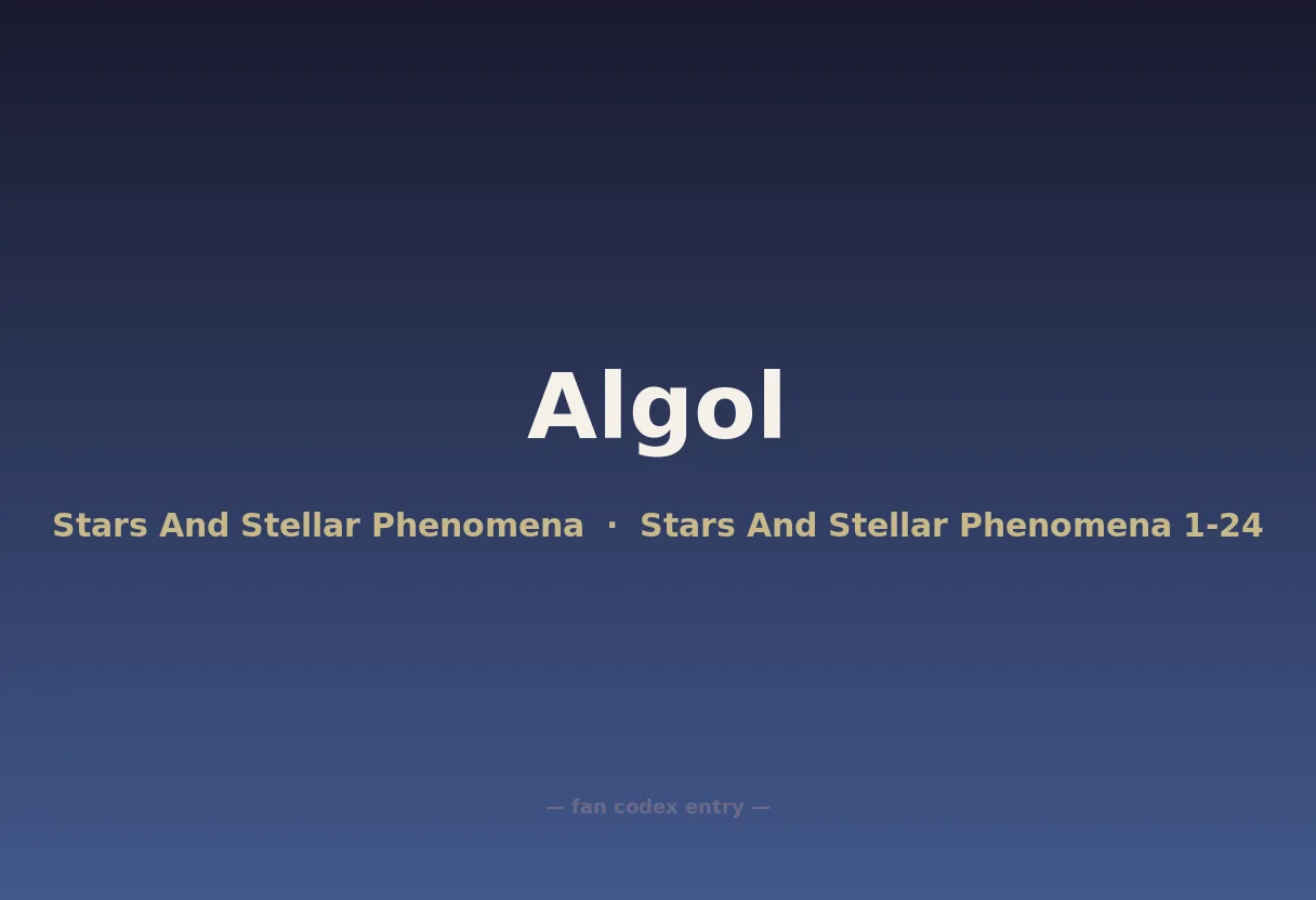 Algol