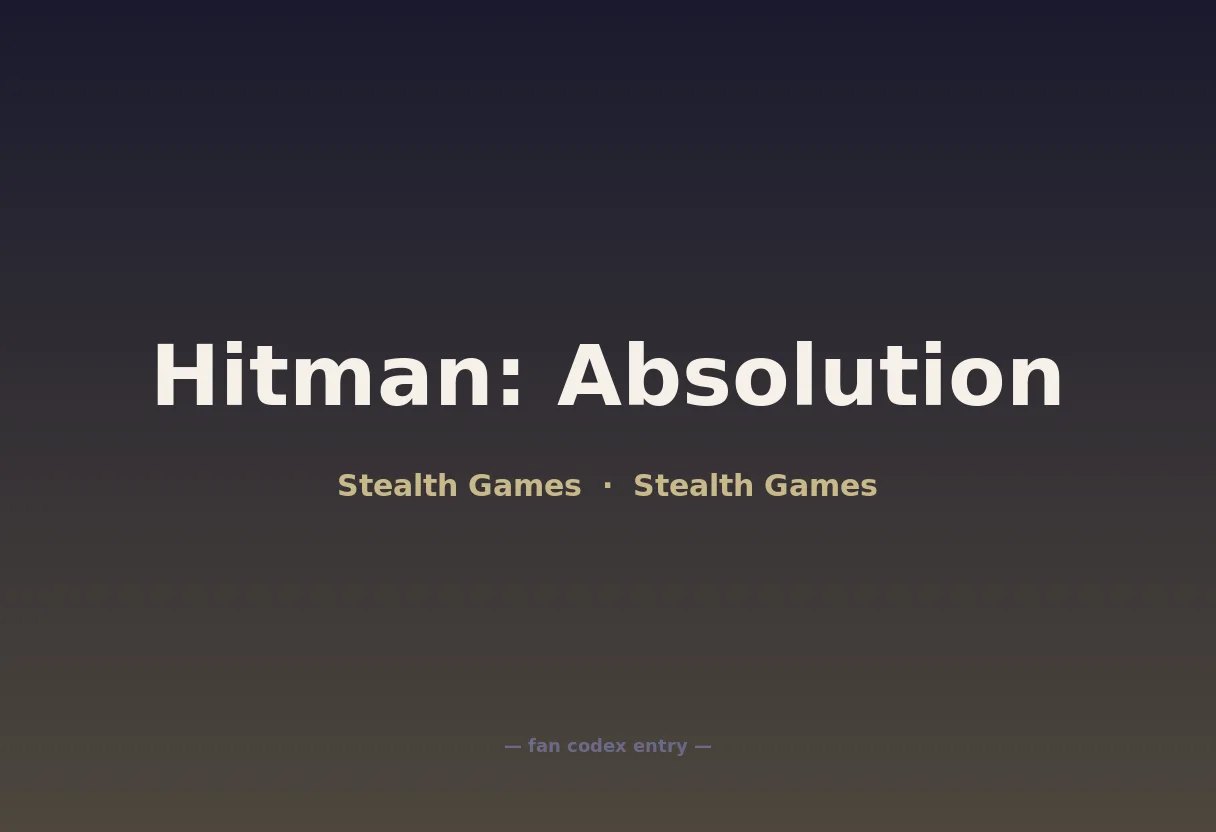 Hitman: Absolution