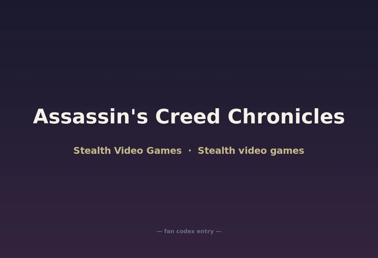 Assassin's Creed Chronicles