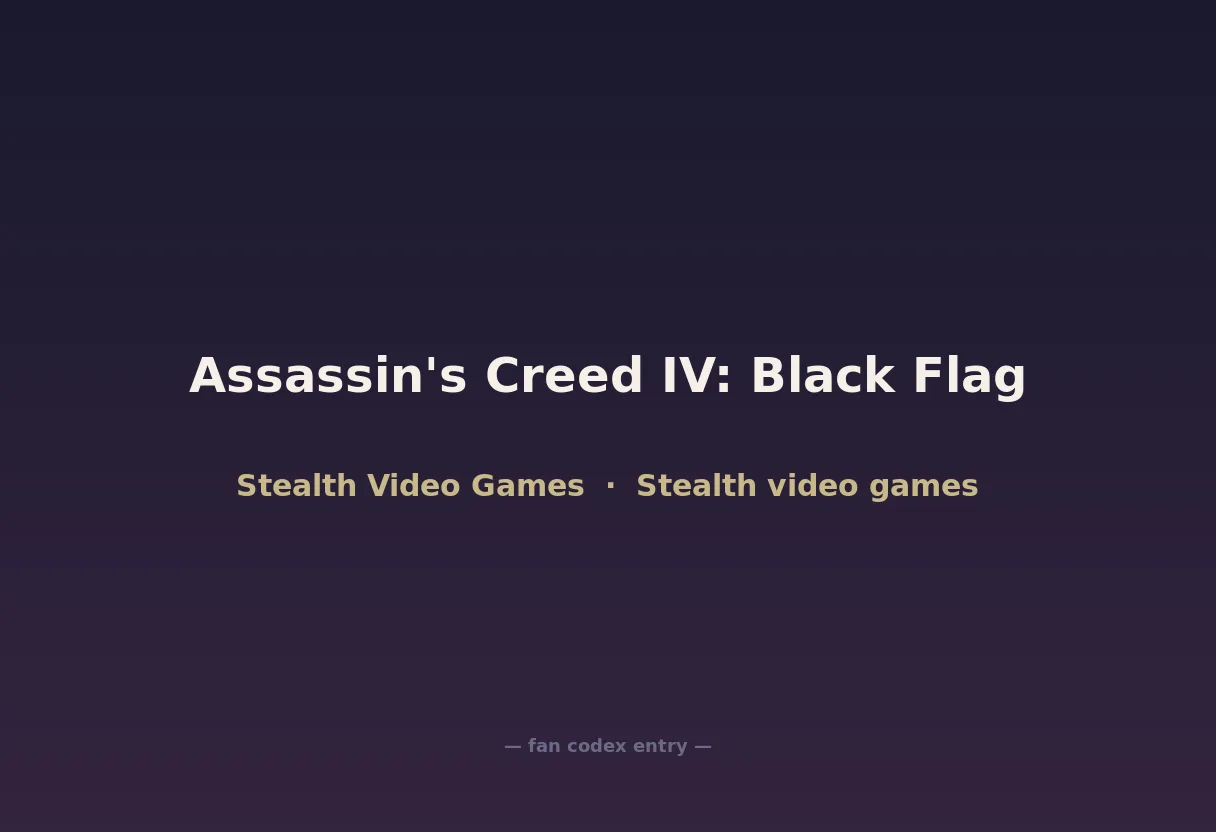 Assassin's Creed IV: Black Flag