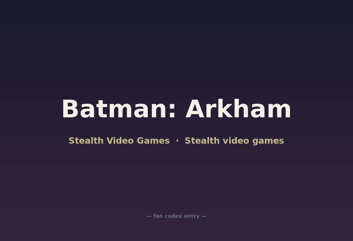 Batman: Arkham