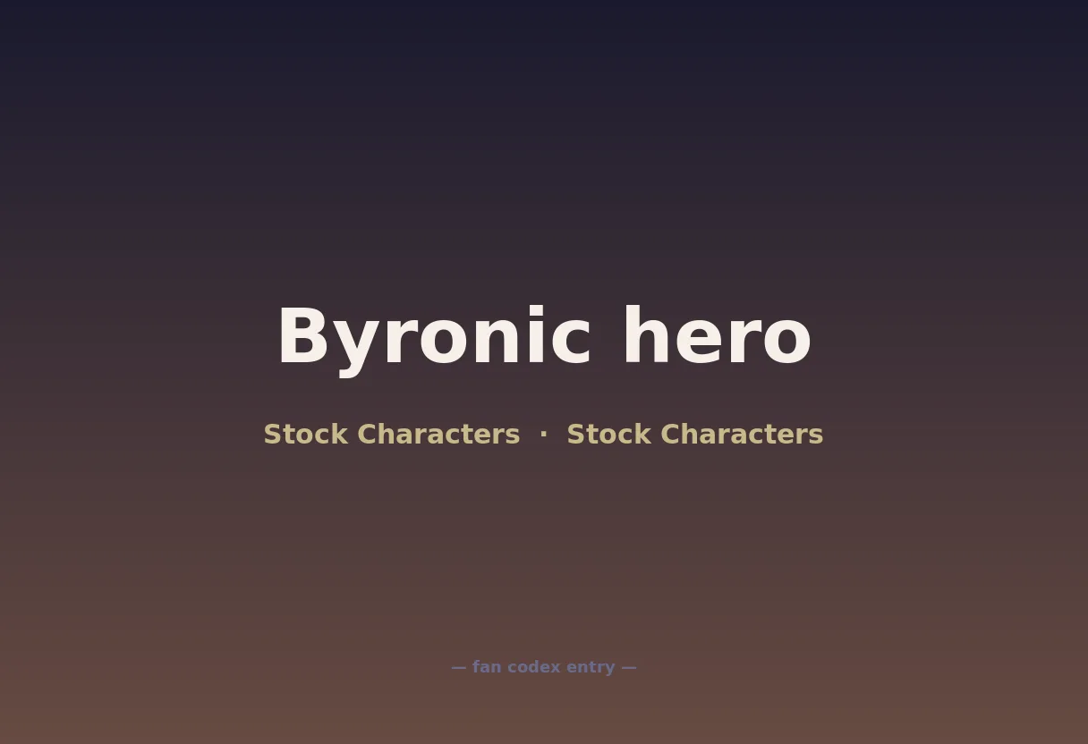 Byronic hero