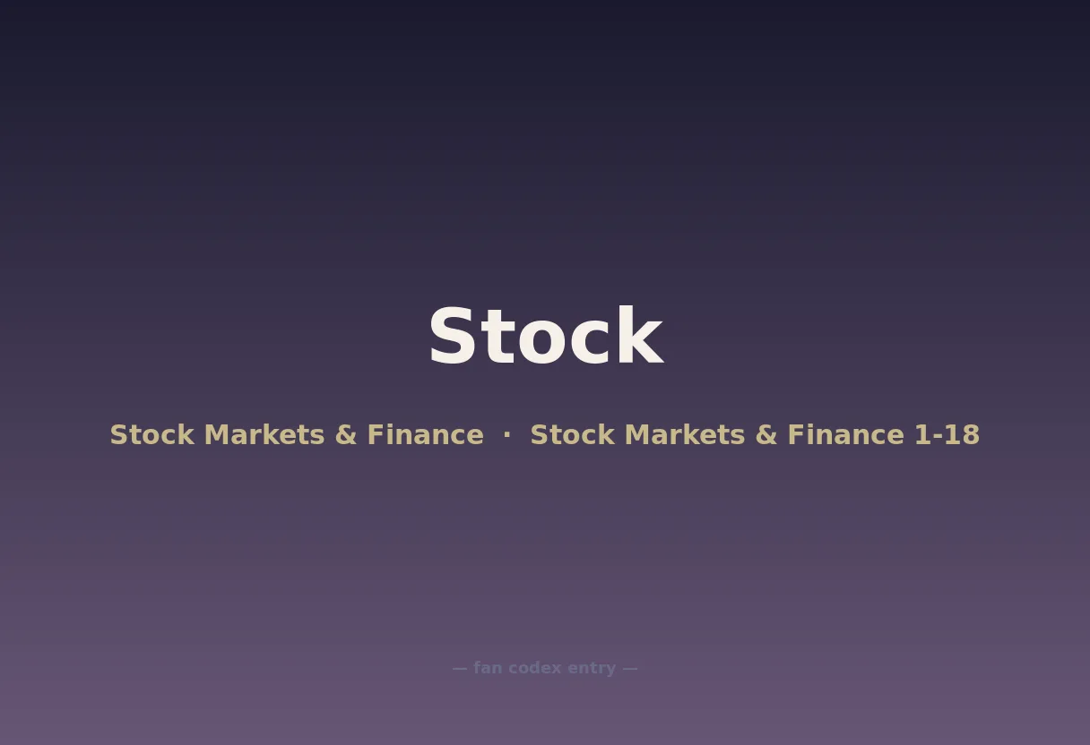 Stock