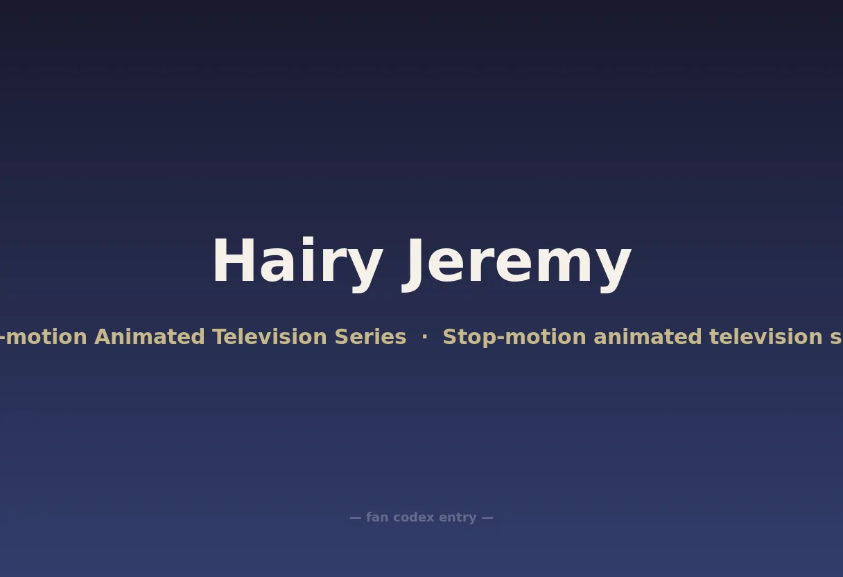 Hairy Jeremy