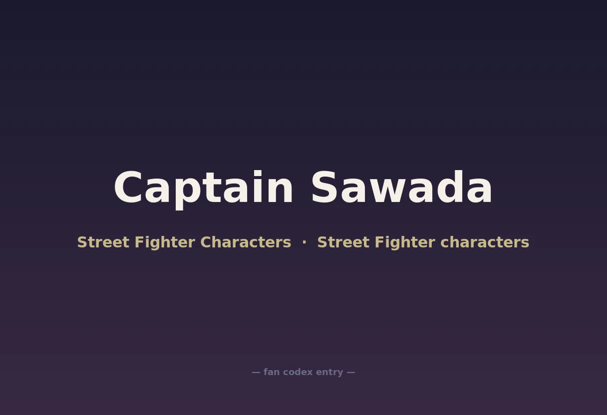 Captain Sawada