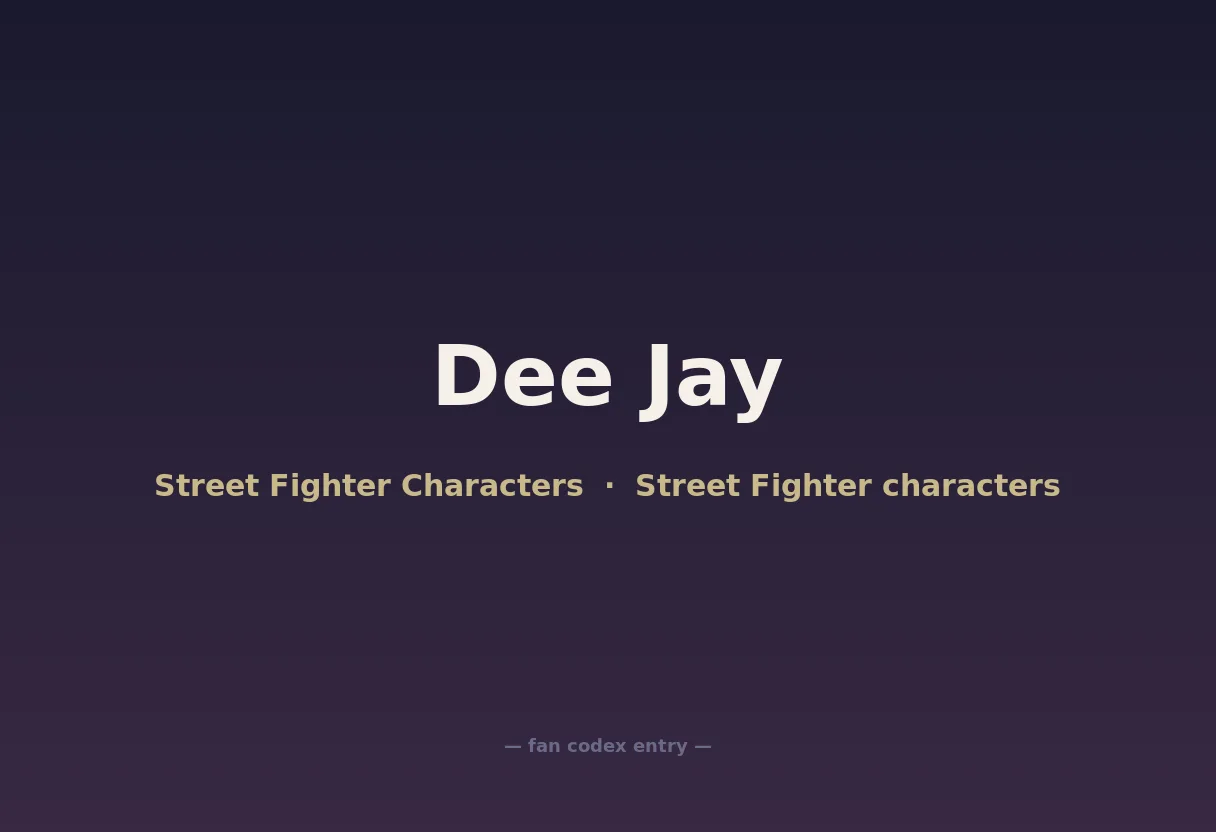 Dee Jay