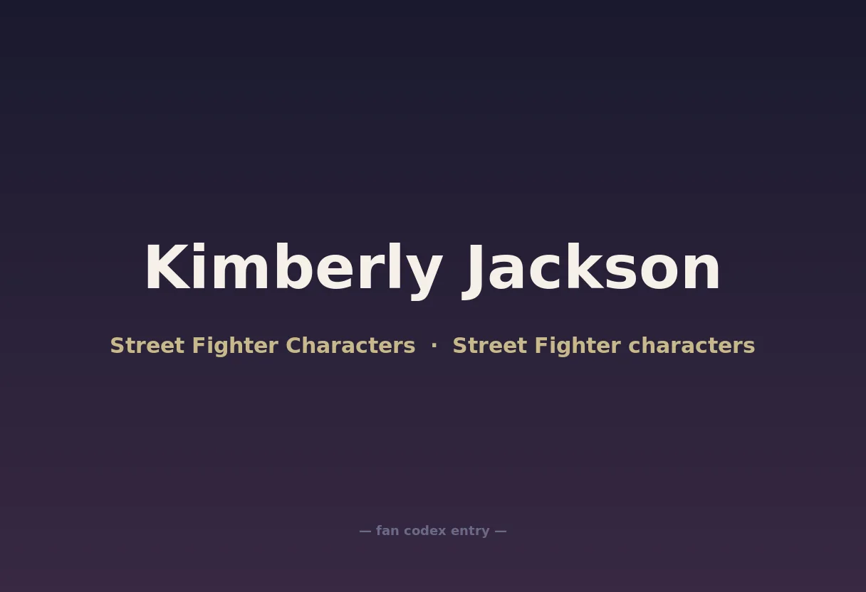 Kimberly Jackson