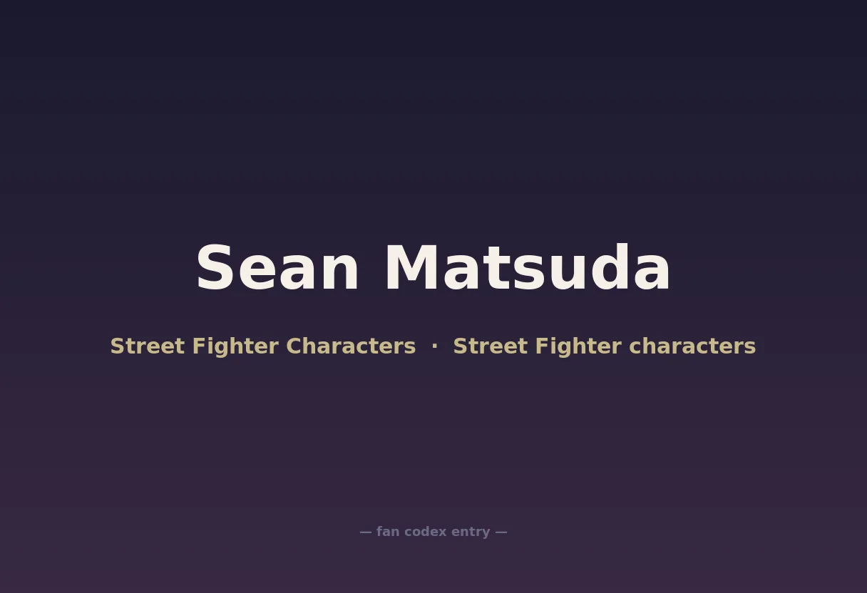 Sean Matsuda