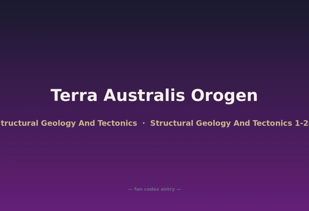 Terra Australis Orogen