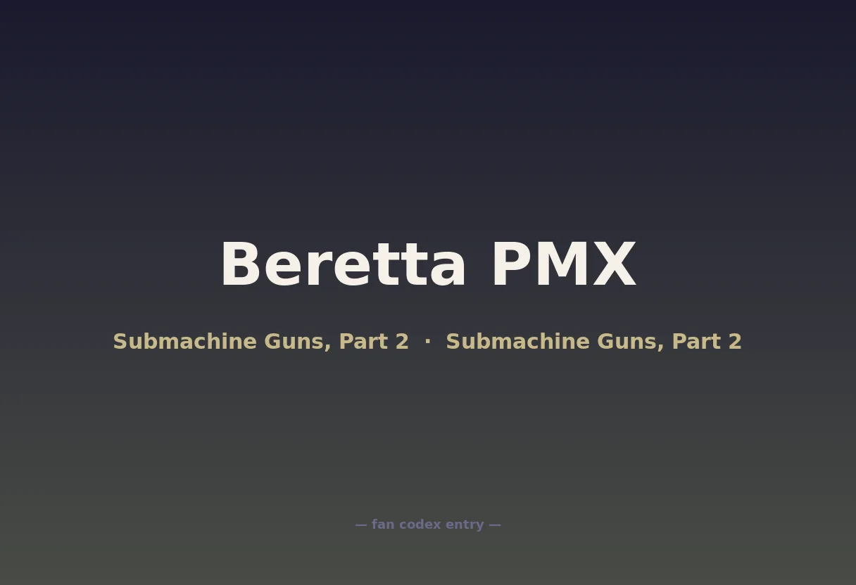 Beretta PMX