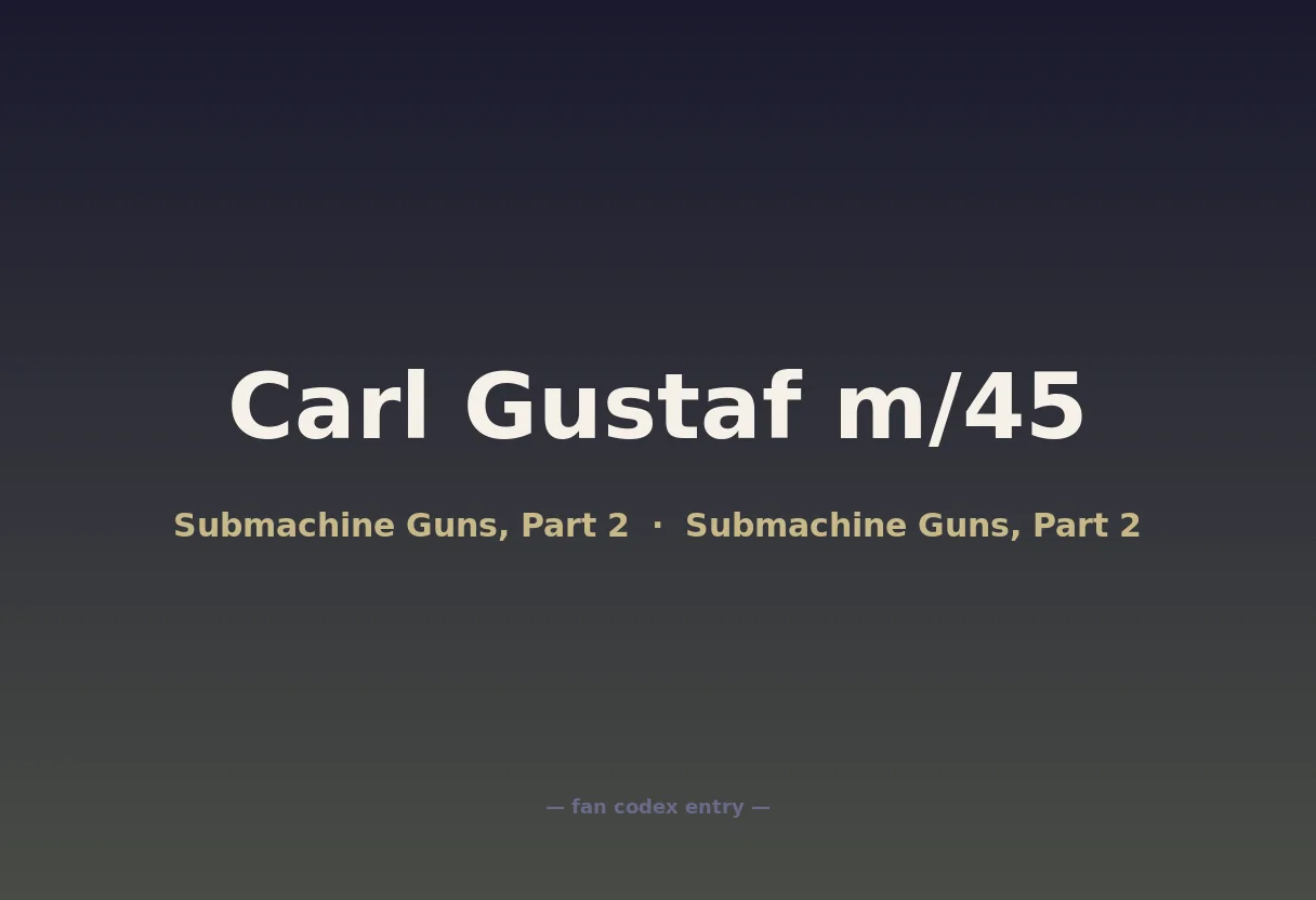 Carl Gustaf m/45