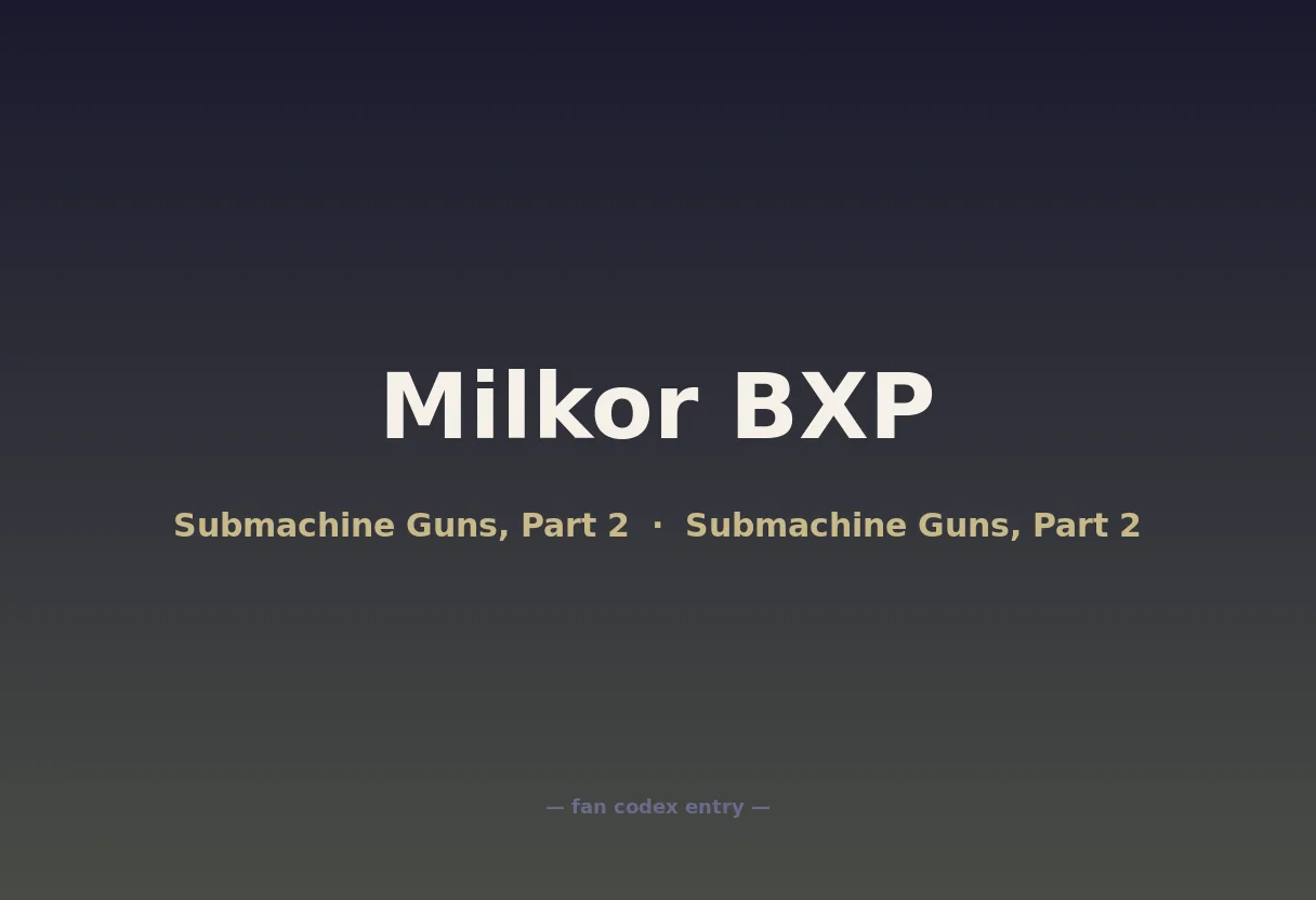Milkor BXP
